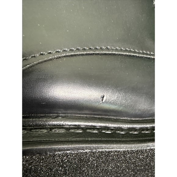 Circus NY by Sam Edelman Slater Black Faux Leather Combat Lace Up Boots Size 7.5 - Picture 11 of 12